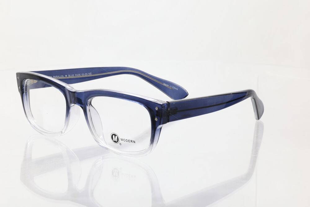 Modern Parallel Blue Fade 53-20-145mm Eyeglass FRAMES ONLY - NEW/WITHOUT TAGS